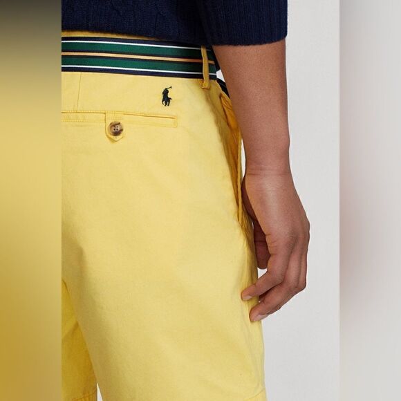 Polo by Ralph Lauren Shorts 11” Yellow Sz 18 - Picture 3 of 14